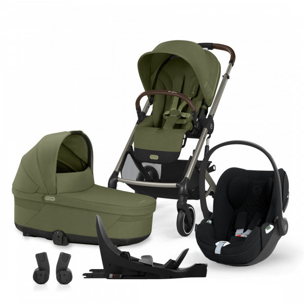 CYBEX Gold Balios 2025 S LUX 4in1 szett - Moss Green/Sephia Black